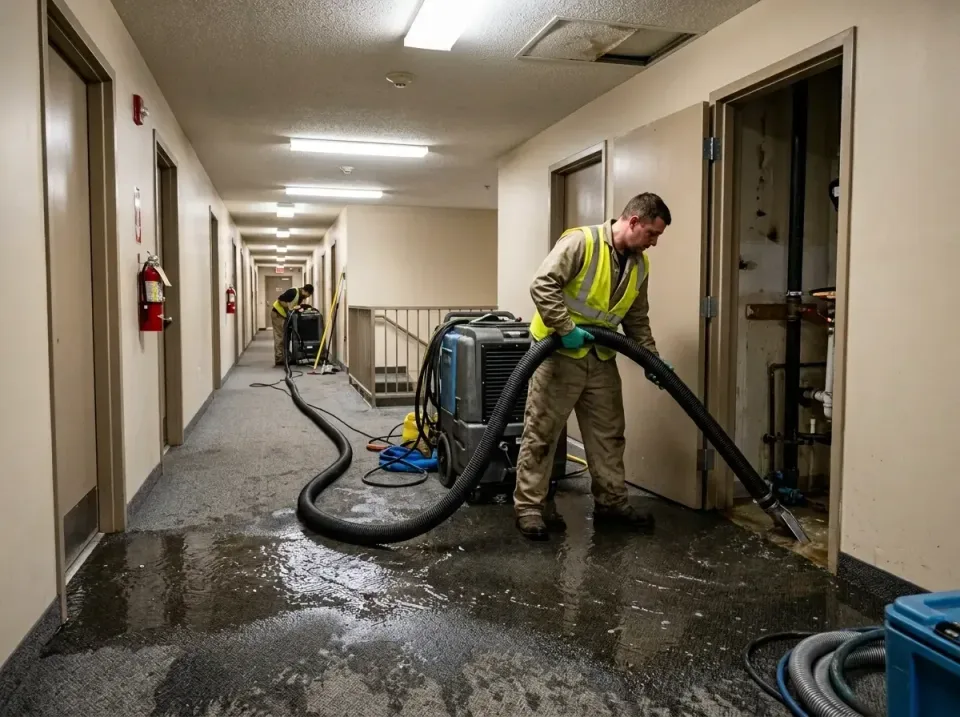 multi-unit-apartment-hallway-f-005 — frequently asked questions, Emergency Burst Pipe Water Extraction & Removal in Walton H…